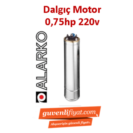ALARKO 0.75HP 220V TEK DALGIÇ MOTOR