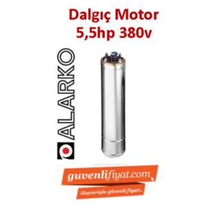 ALARKO 5.5HP 380V TEK DALGIÇ MOTOR