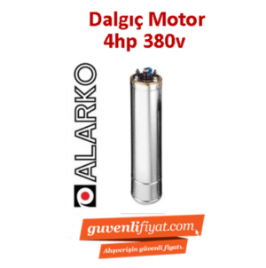 ALARKO 4HP 380V TEK DALGIÇ MOTOR