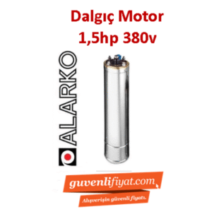 ALARKO 1.5HP 380V TEK DALGIÇ MOTOR