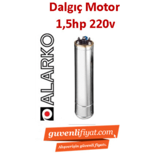 ALARKO 1.5HP 220V TEK DALGIÇ MOTOR