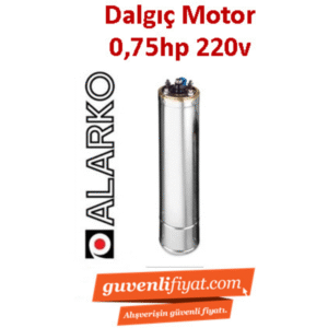 ALARKO 0.75HP 220V TEK DALGIÇ MOTOR